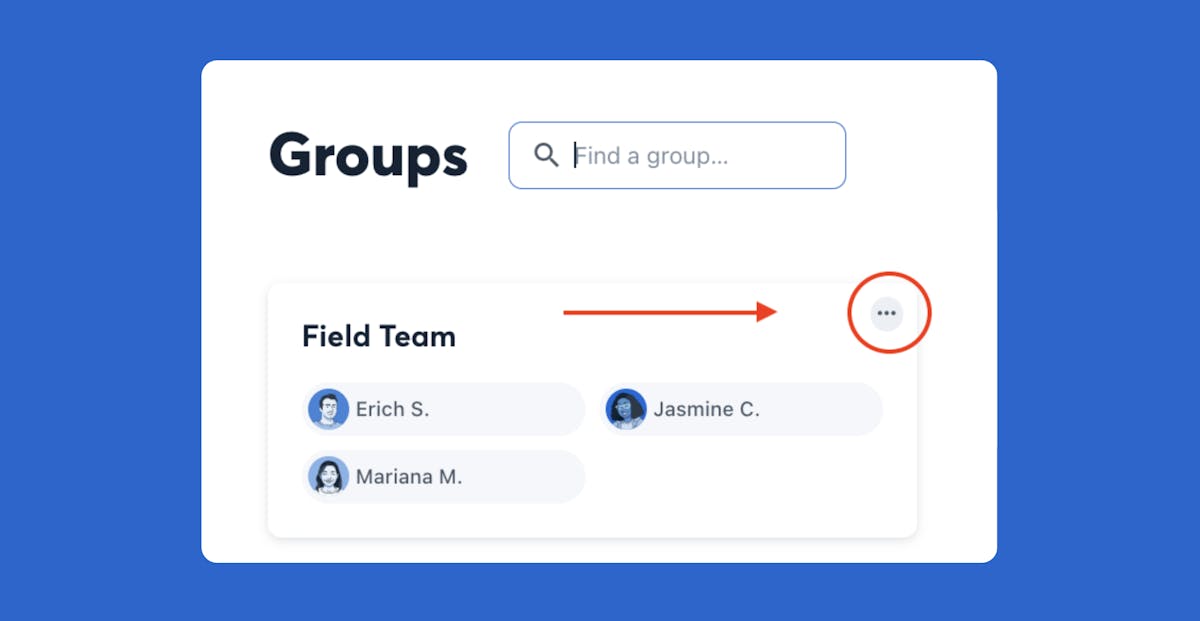 assign crew to projects in companycam