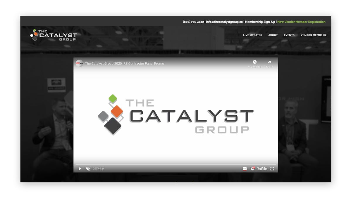 Catalyst Group Homepage