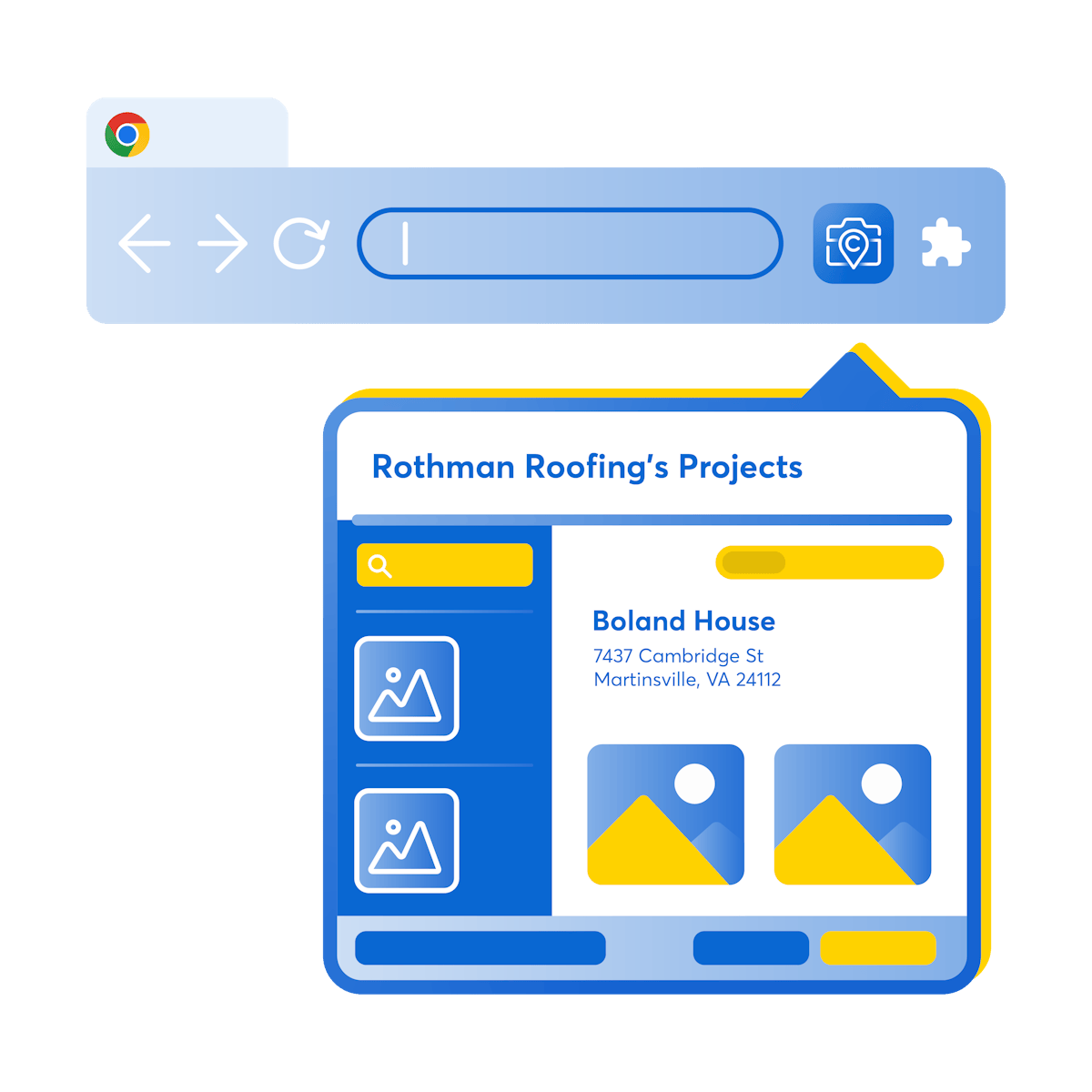 Chrome Extension Header Graphic